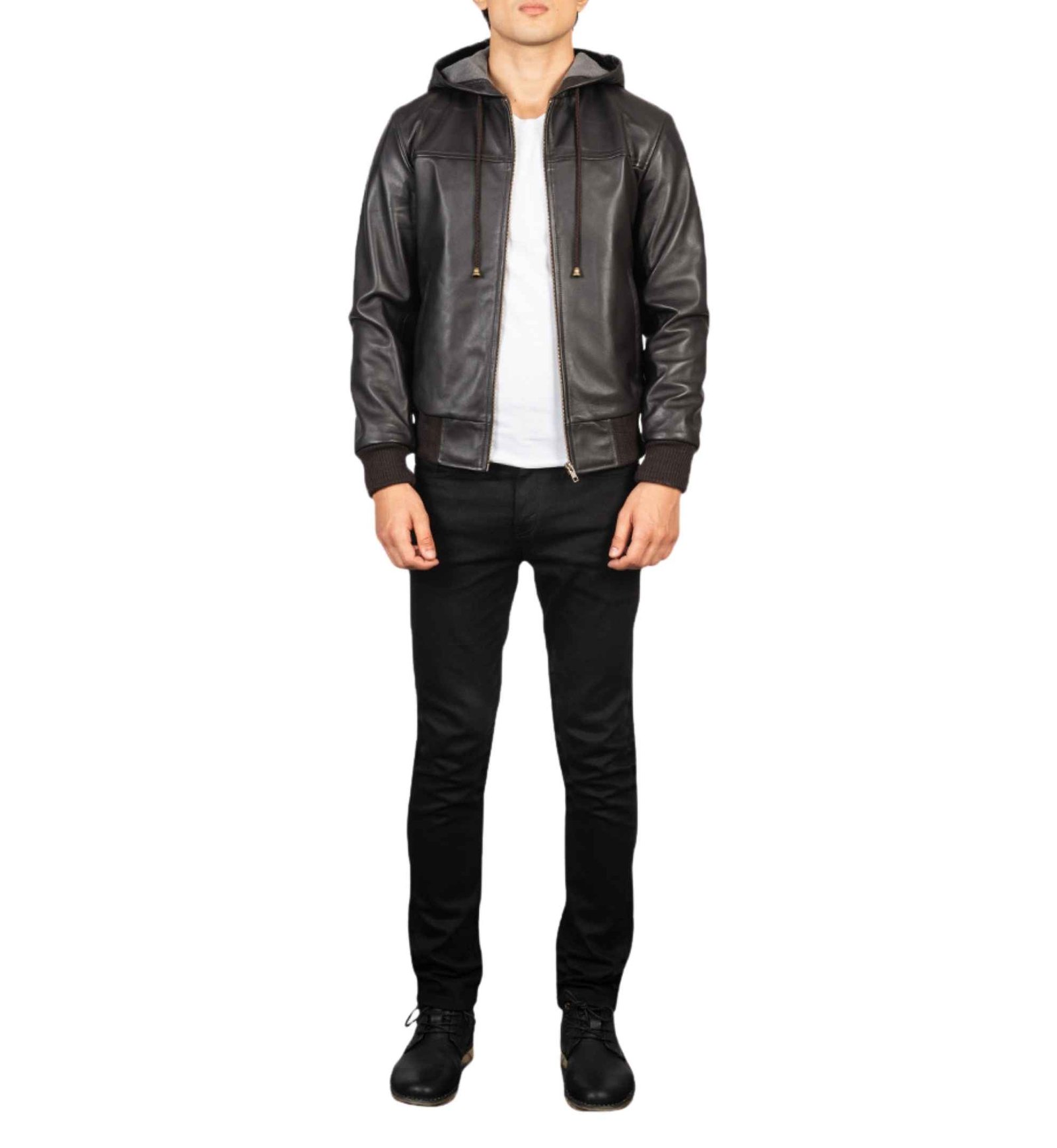 Chestnut Brown Sheepskin Bomber