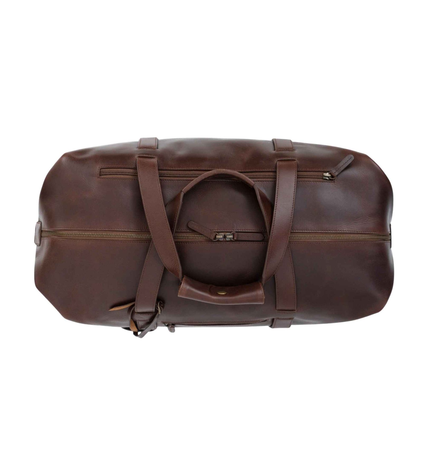 Voyager Vintage Brown Weekender Duffle