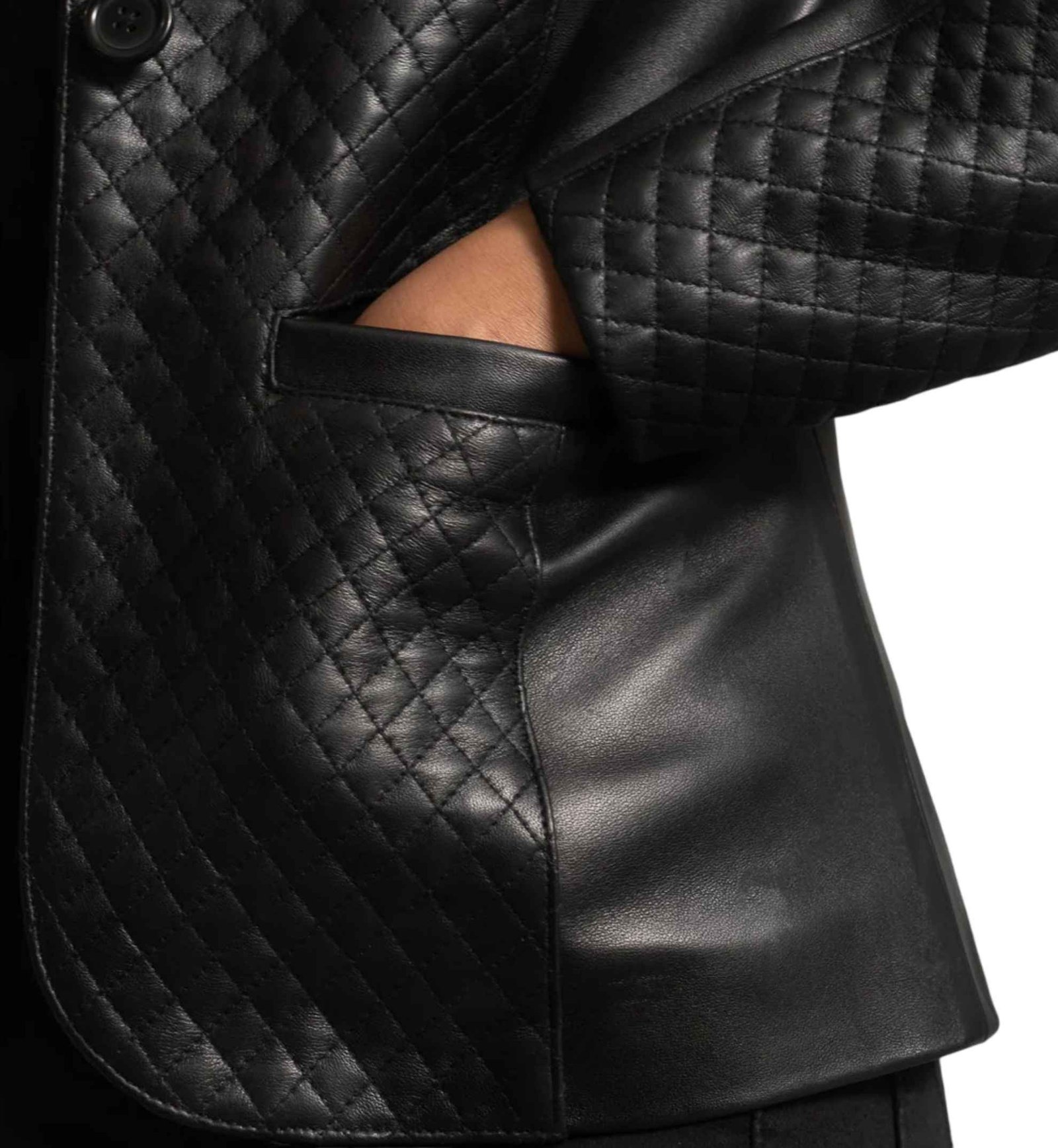 Quilted Onyx Blazer - Image 4