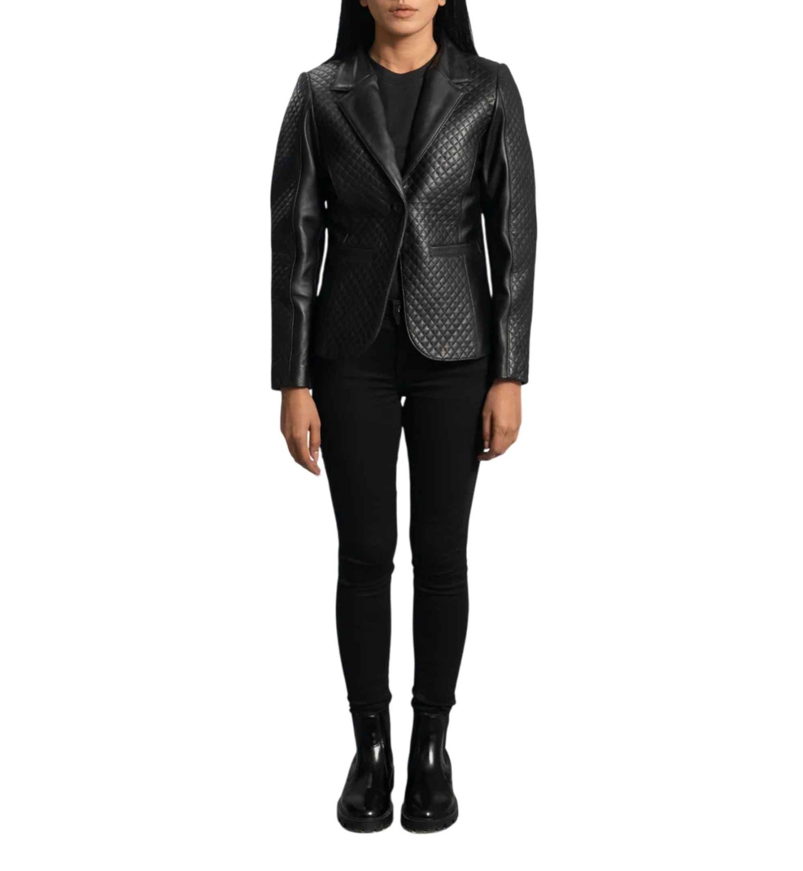 Quilted Onyx Blazer - Image 5