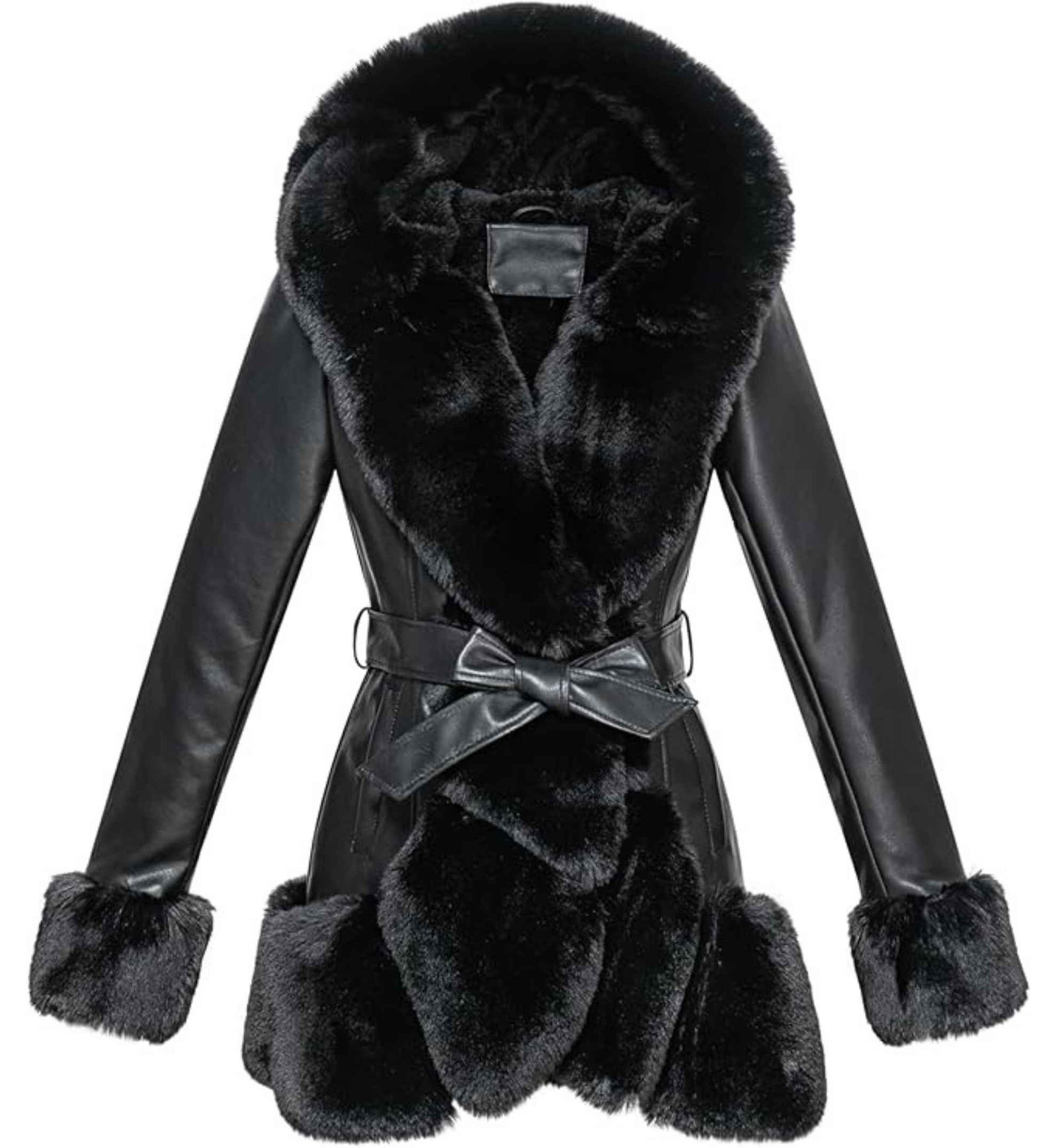 Arctic Faux Fur Hooded Coat