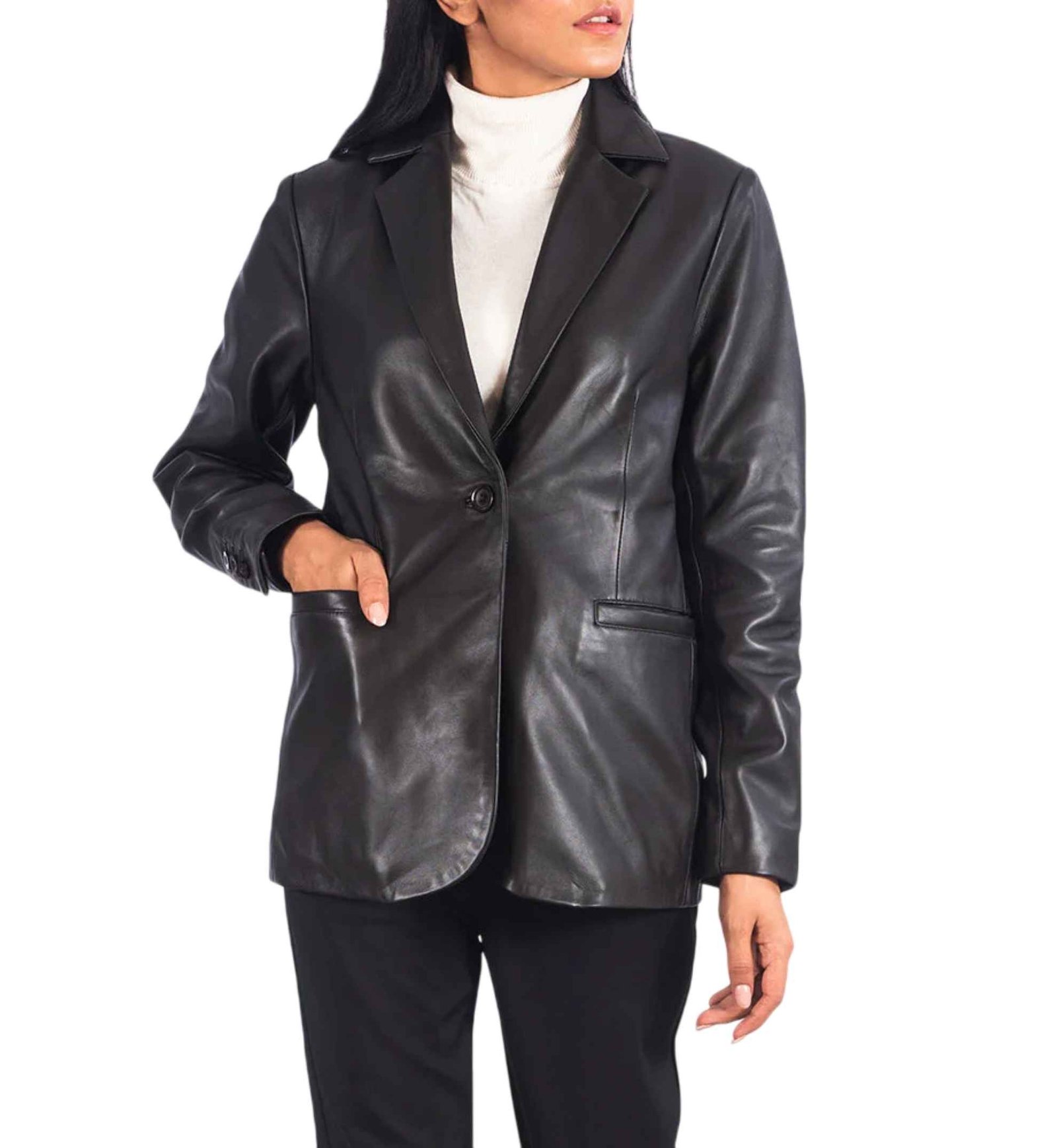 Ox Button Cuff Blazer