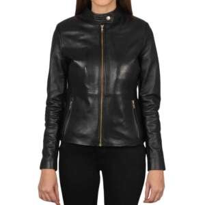Obsidian Leather Moto Jacket