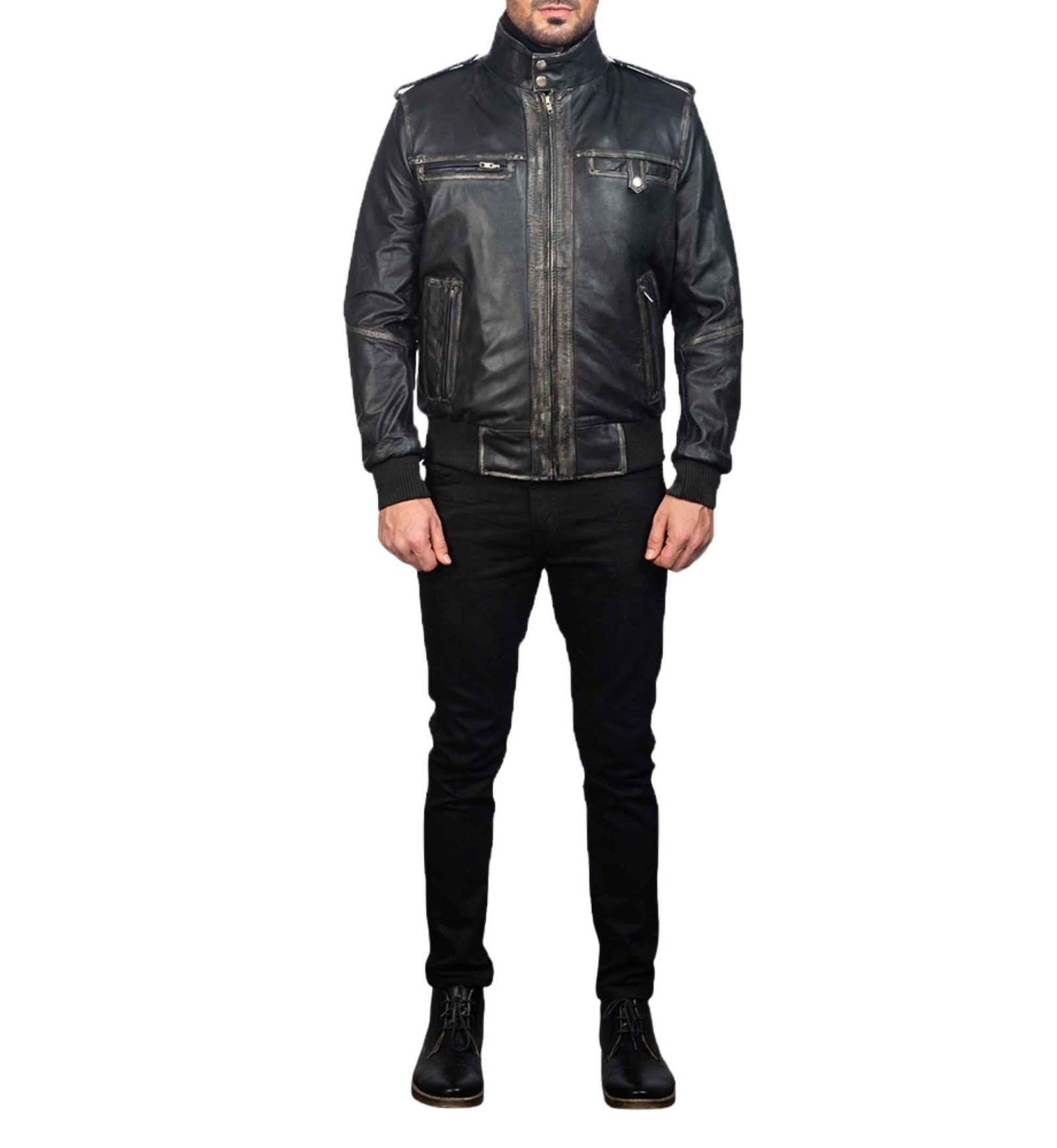 Glenwood Black Flight Jacket