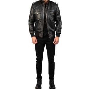  Phantom Black Flight Jacket