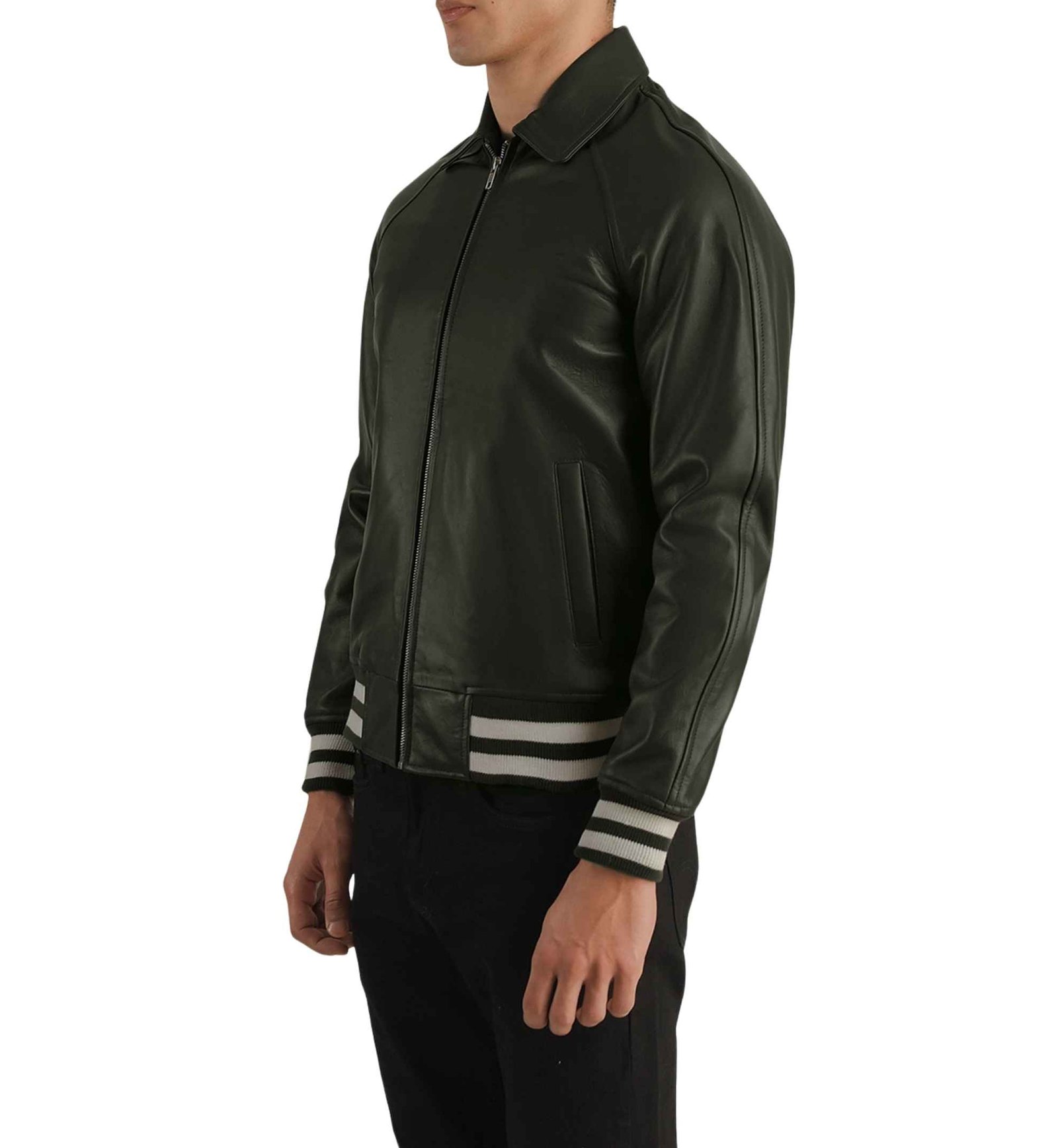 Scholar Green Varsity Jacket - Image 2