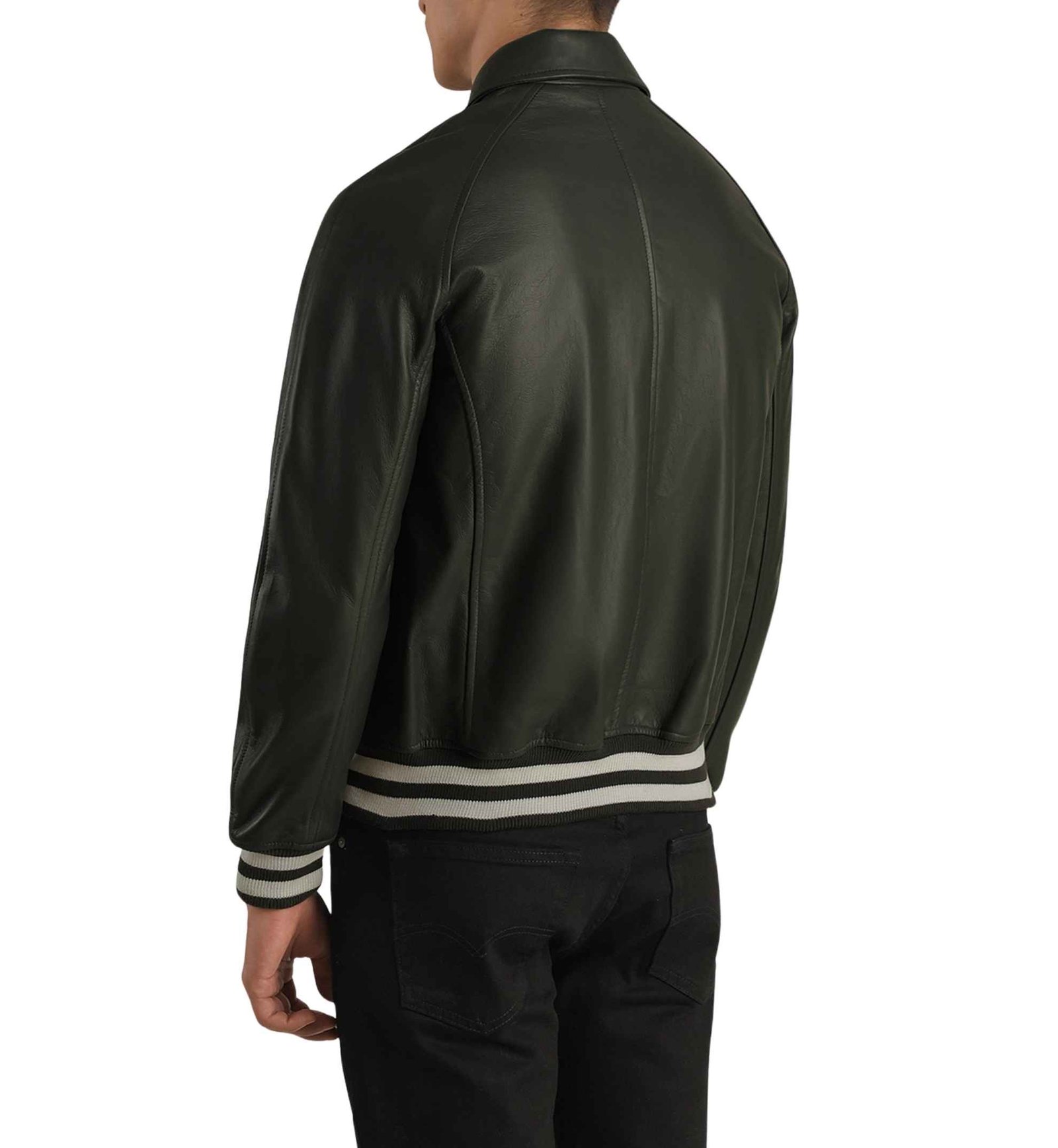 Scholar Green Varsity Jacket - Image 4