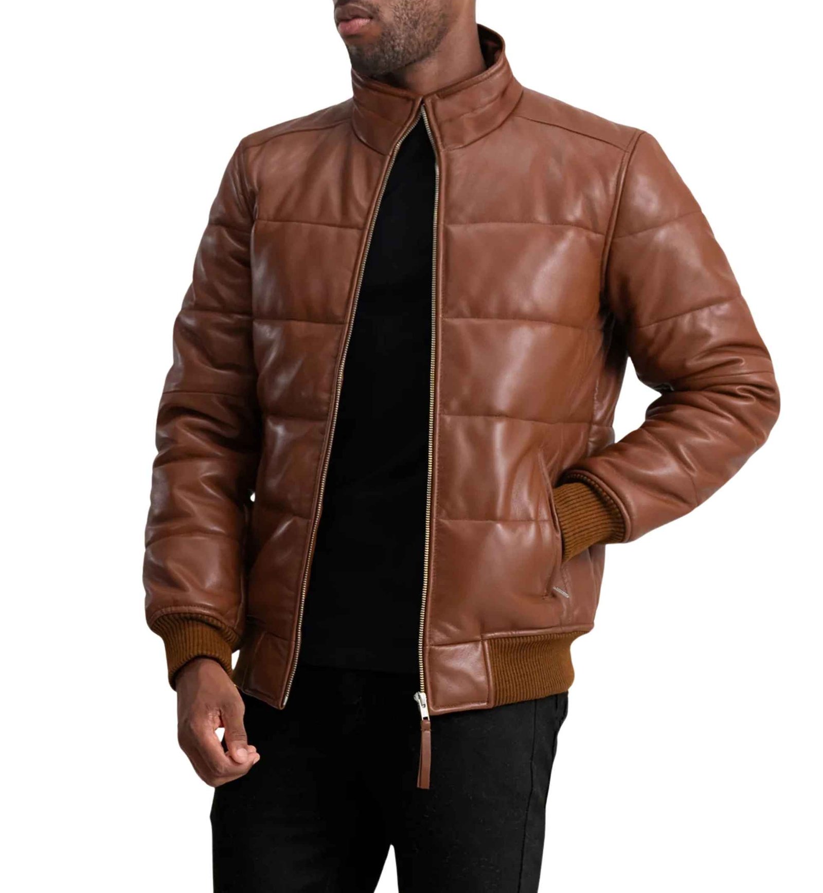 Timberline Brown Puffer Bomber - Image 6