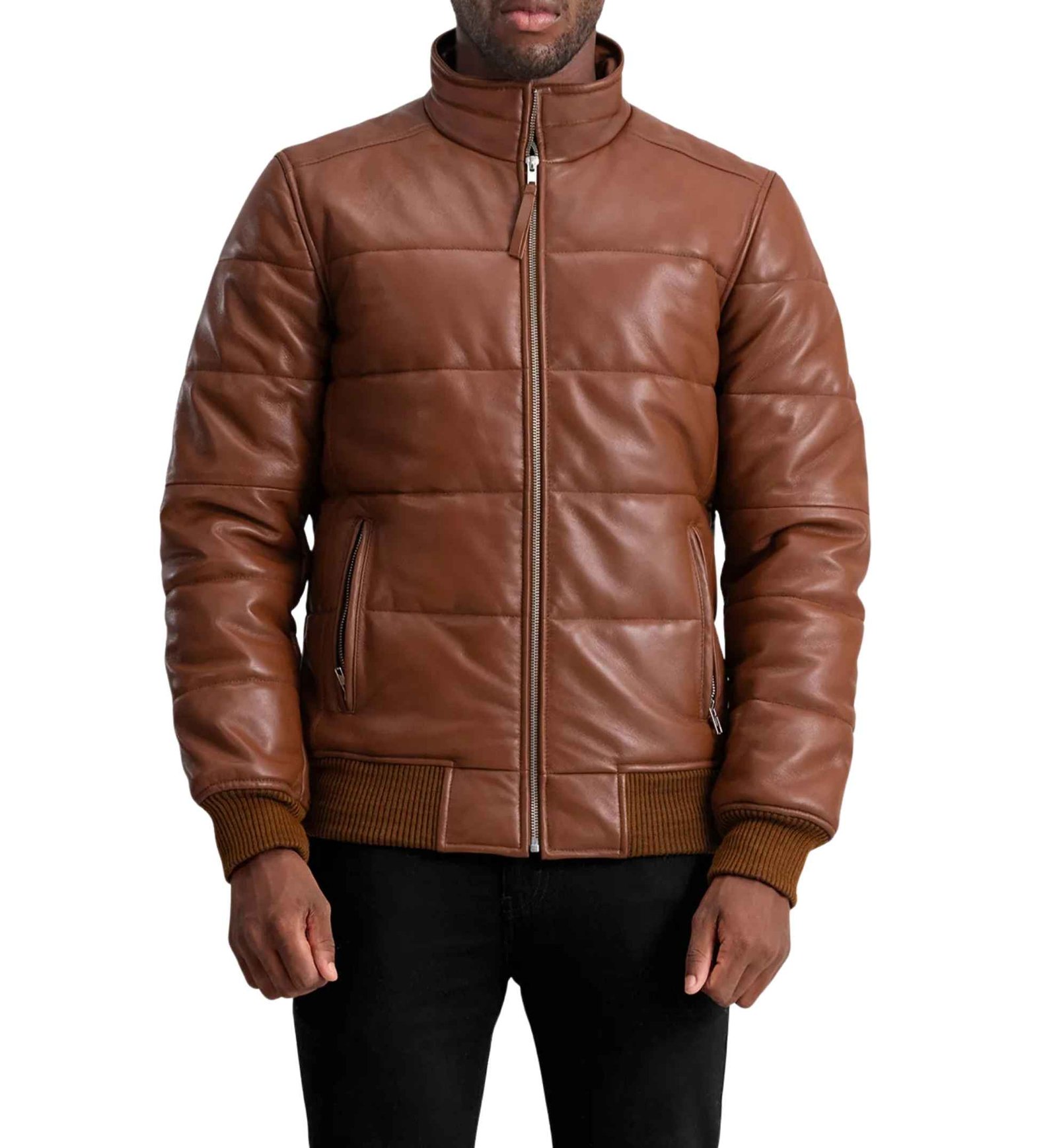 Timberline Brown Puffer Bomber - Image 5