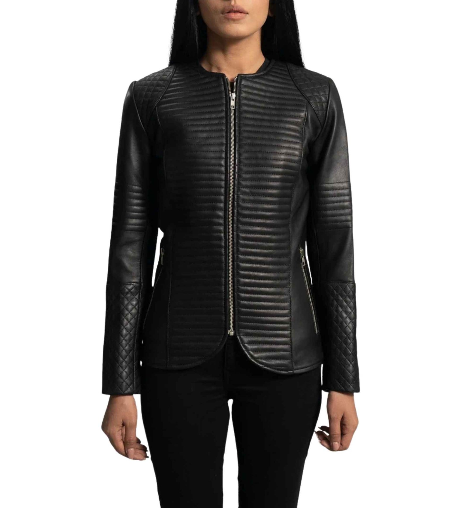 Cinder Quilted Black Jacket - Image 5