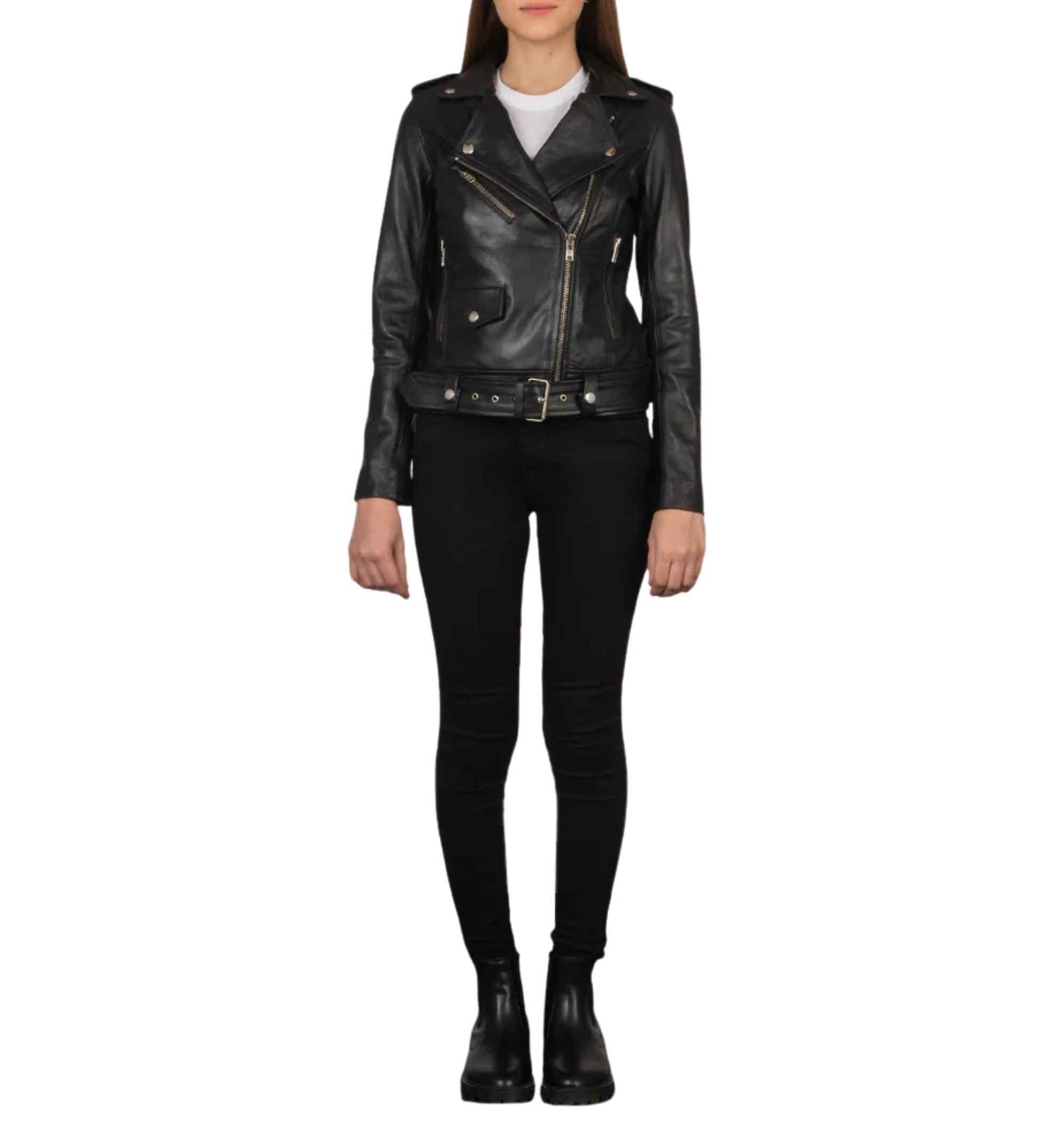 Trailblazer Black Leather Moto - Image 6