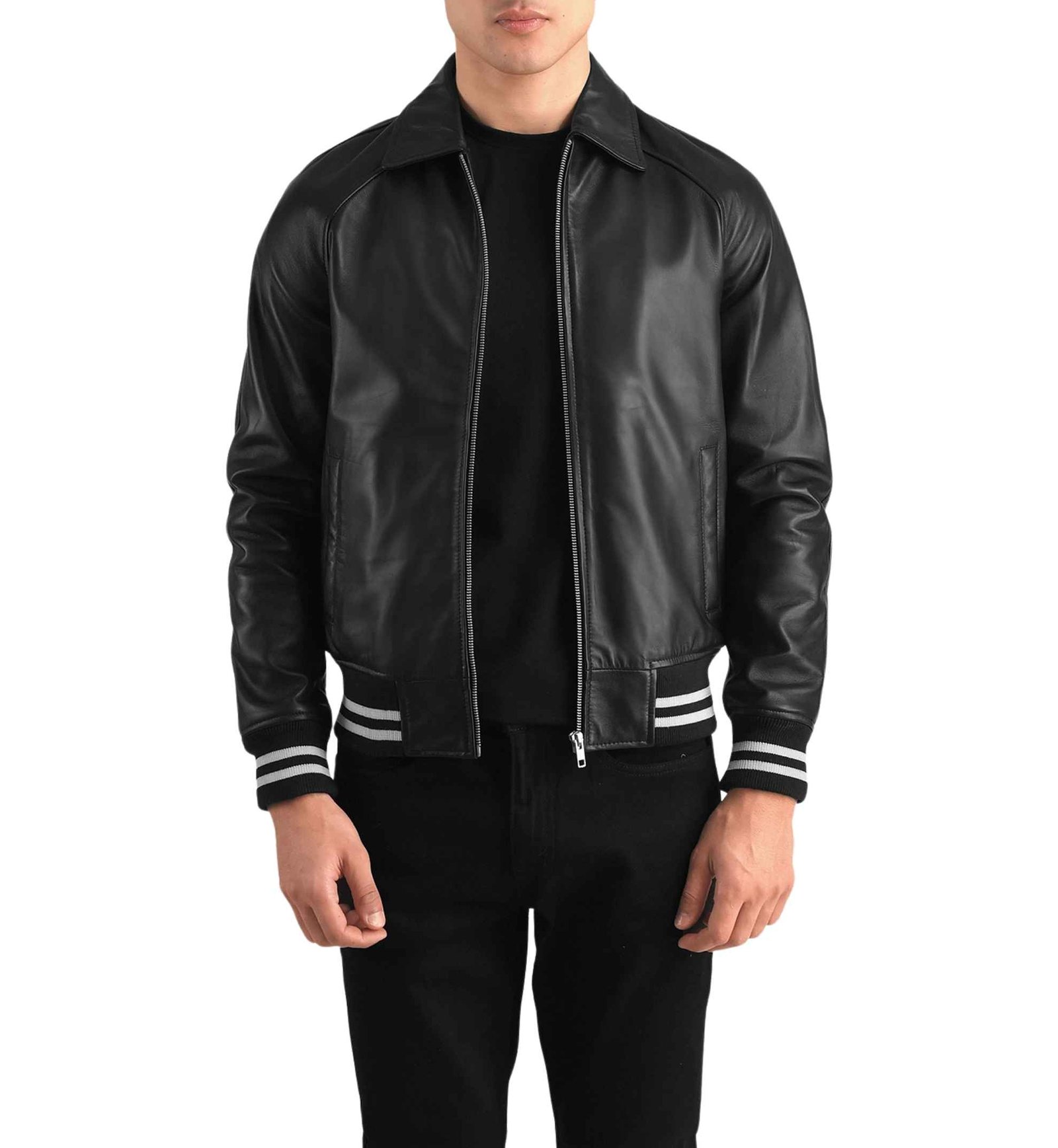 Scholar Black Varsity Jacket - Image 6