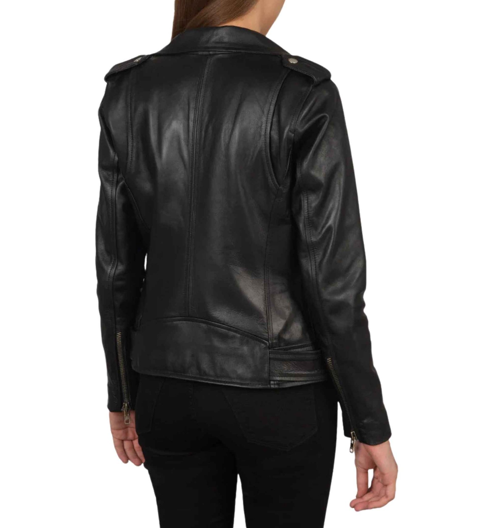 Trailblazer Black Leather Moto - Image 4