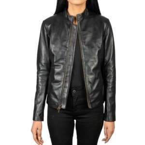 Cinder Black Mandarin Jacket