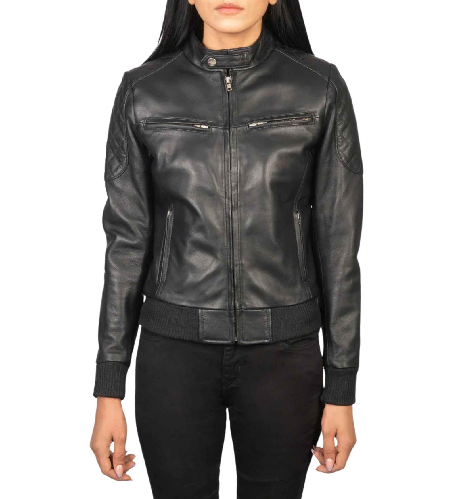 Cinder Black Bomber Jacket - Image 5