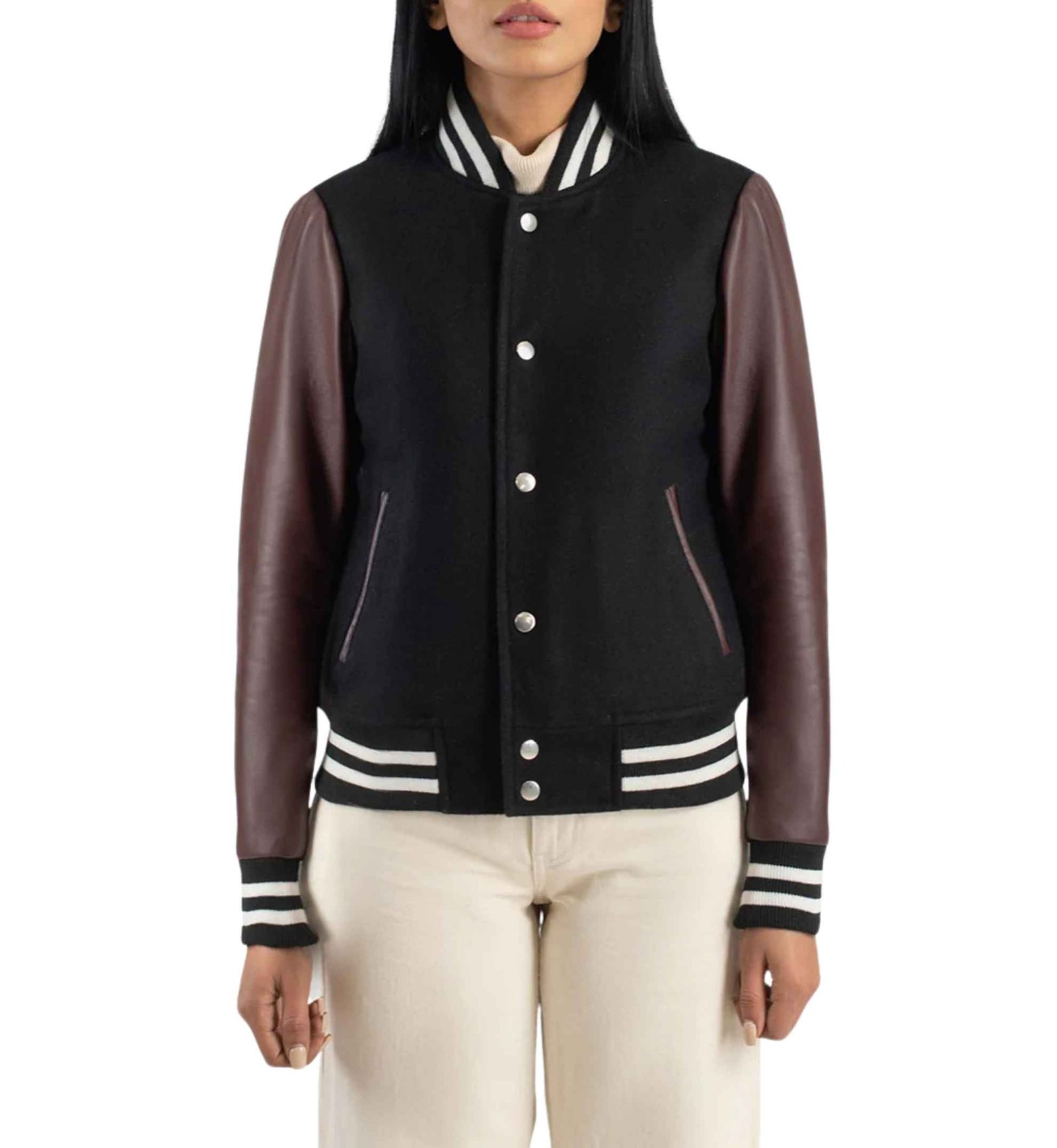 Crimson Hybrid Varsity Bomber - Image 5