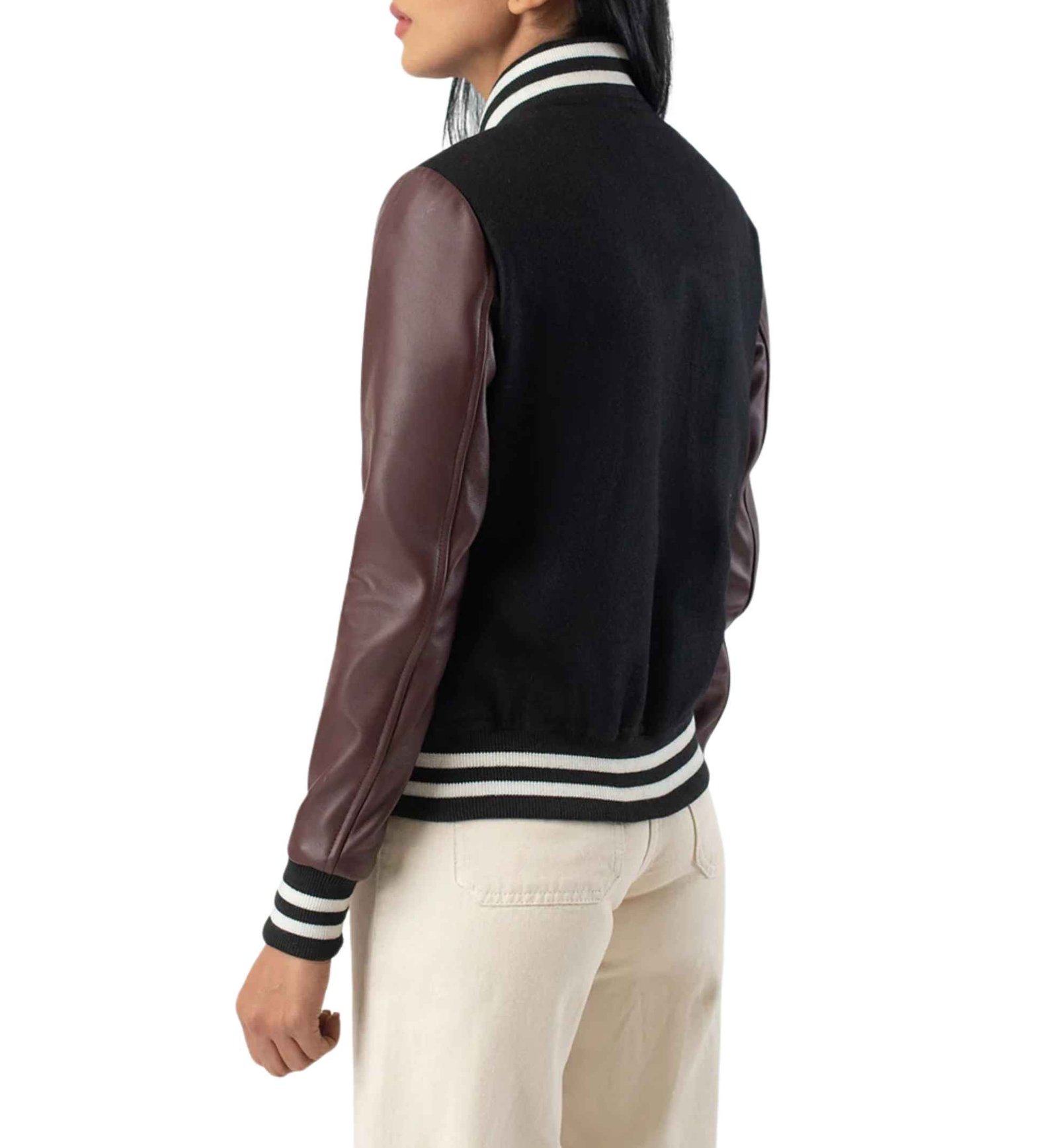 Crimson Hybrid Varsity Bomber - Image 4