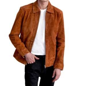Blaze Brown Suede Jacket