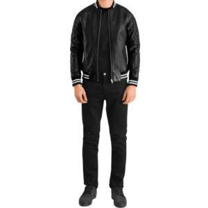 Scholar Black Varsity Jacket