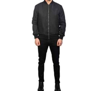 Cardinal Black Bomber Jacket