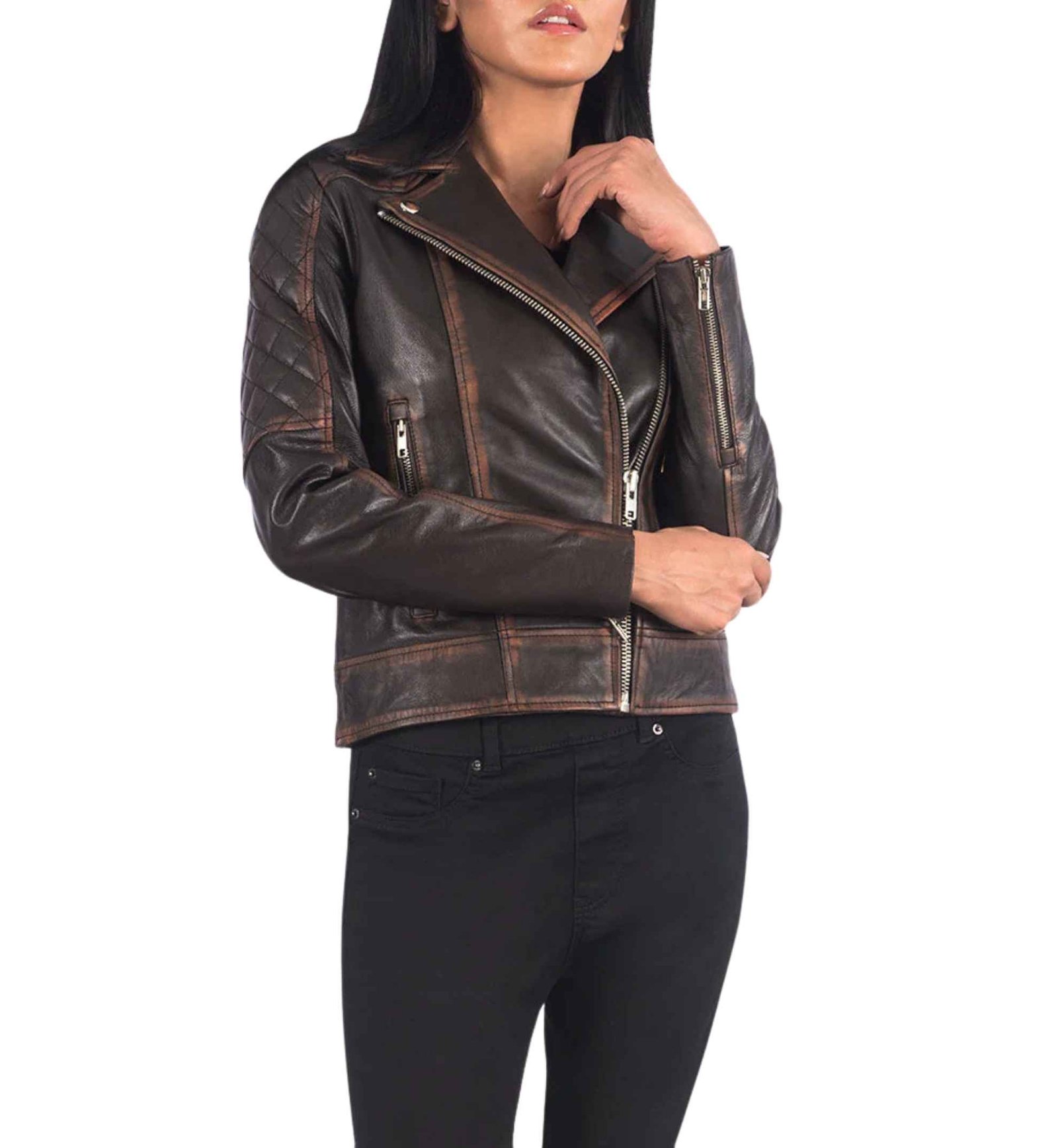 Sierra Vintage Brown Moto - Image 5