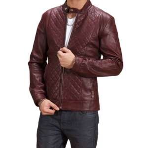 Burgundy Bandit Jacket