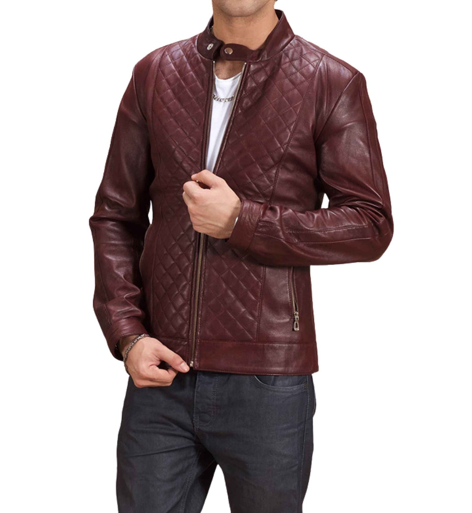 Burgundy Bandit Jacket - Image 3