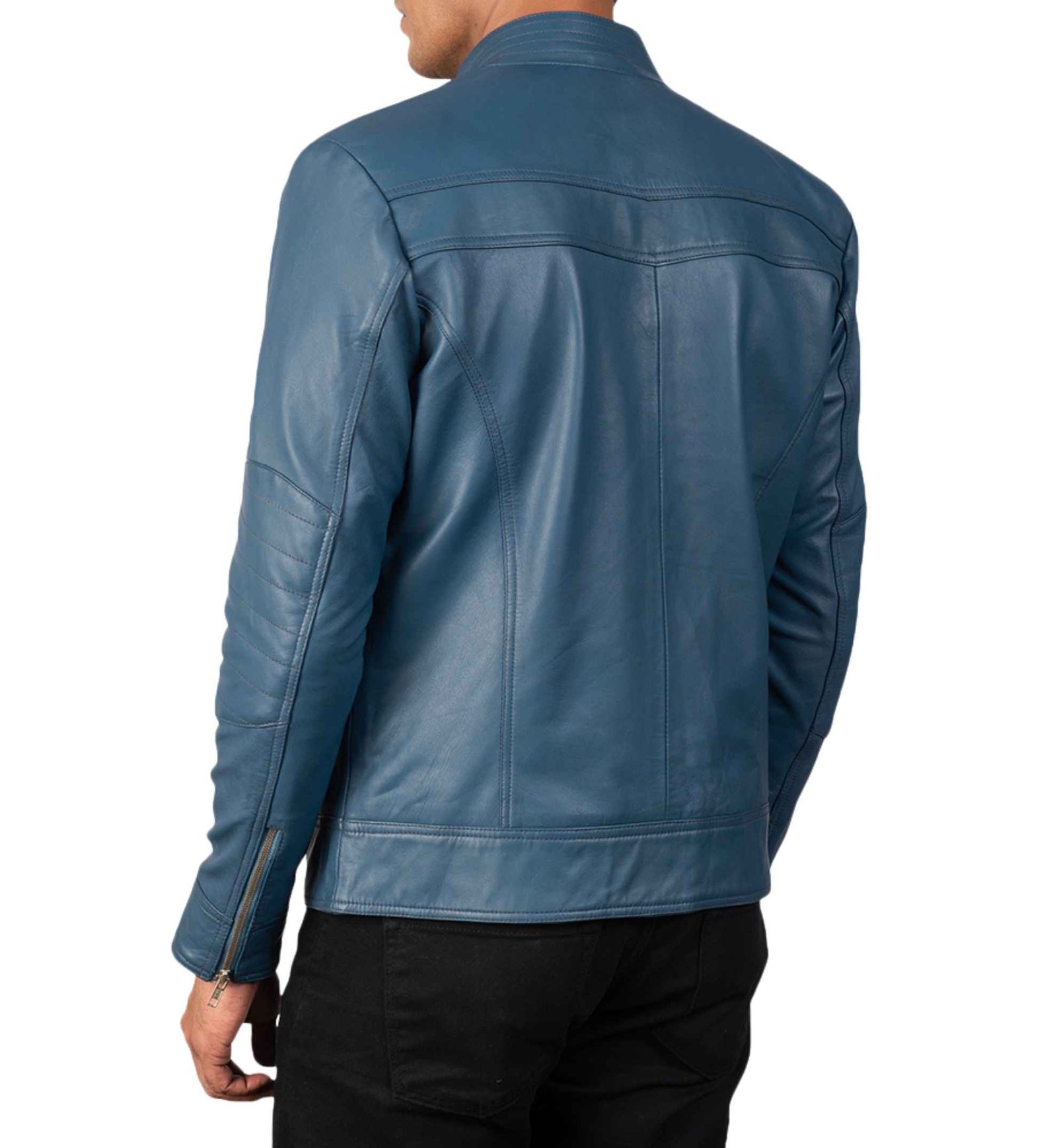 Cobalt Biker Jacket - Image 4